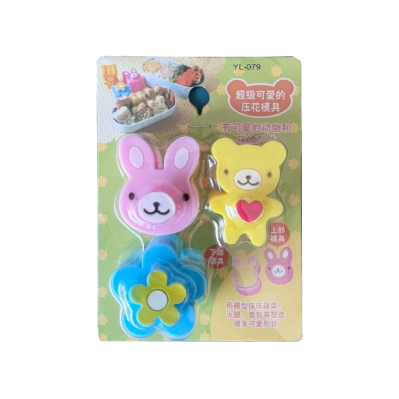 Cute mold, compact stamping machine, wholesale, cute animals, flowered, bread