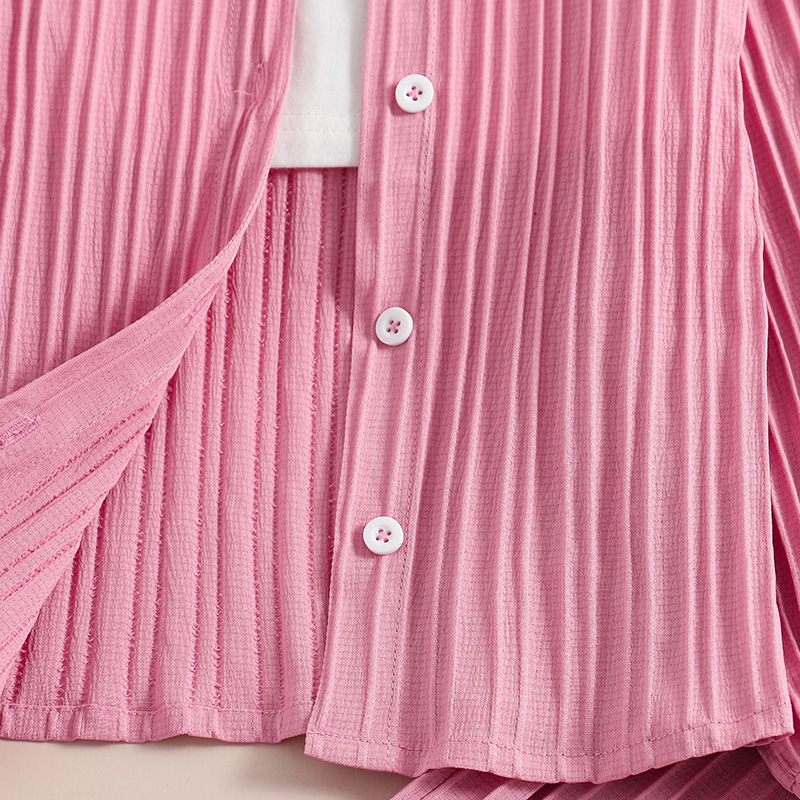 Mädchen Polo Kragen Hemd Mit Langer Hose Set Für Frühling_voghion.com