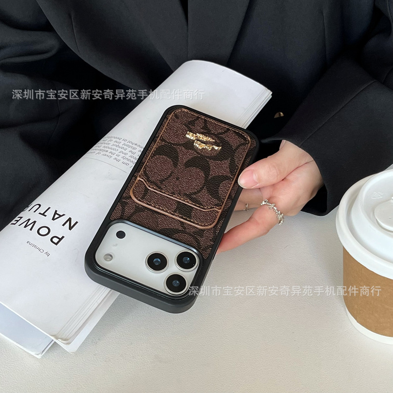 复古牛仔卡包欧美适用iPhone17Promax跨境 爆款潮牌苹果17手机壳|undefined