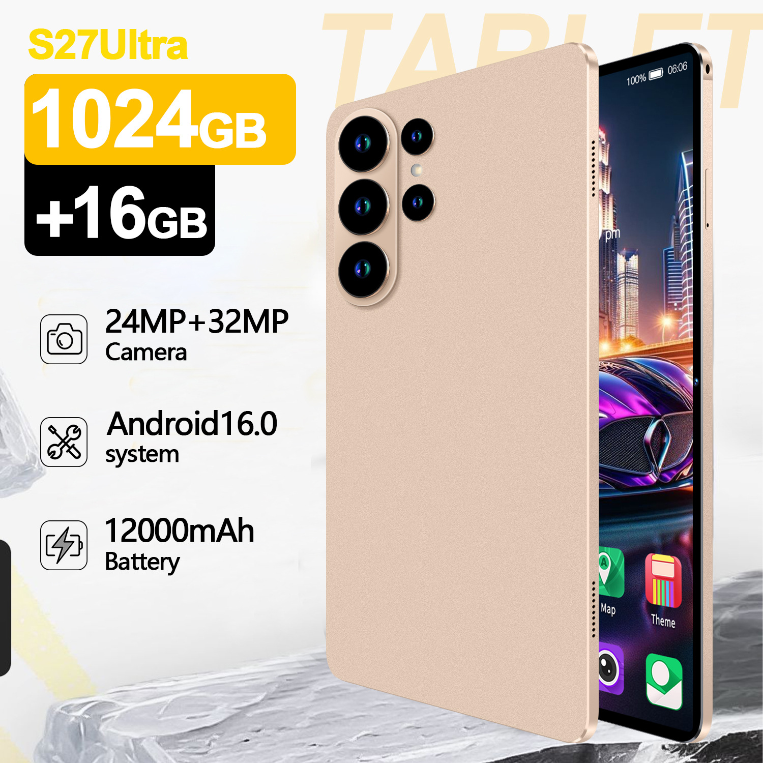 S27跨境新款二合一平板电脑10.1智能屏幕可插SIM卡通话笔记本批发