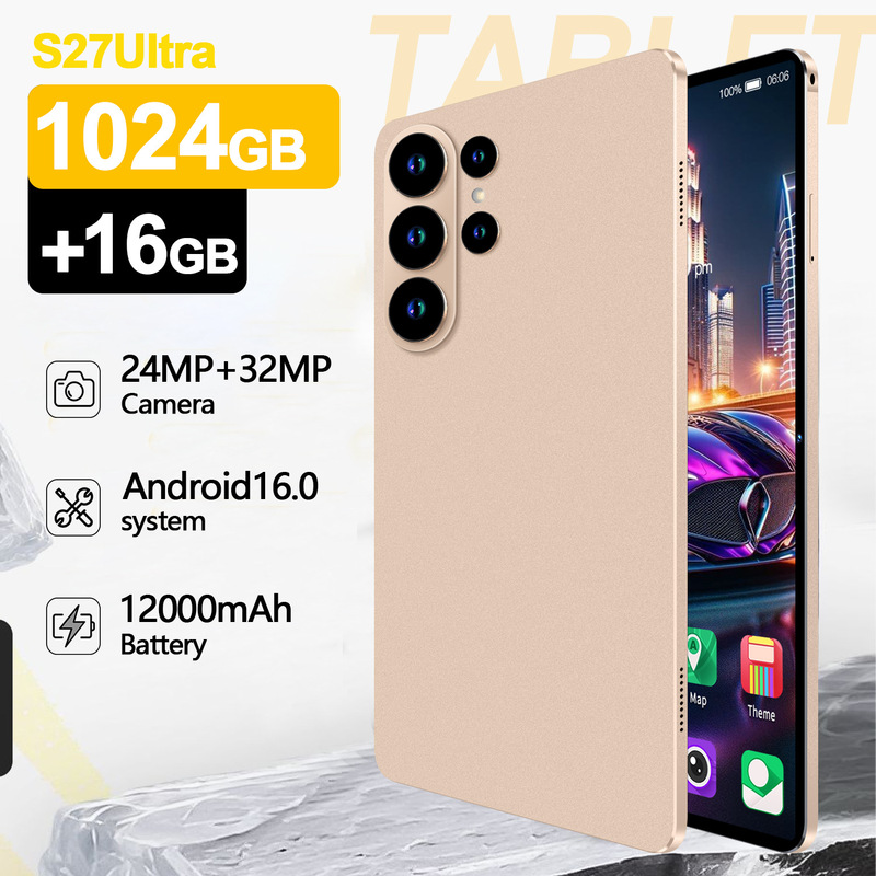 S27 Cross-Border New Model 2-in-1 Tablet Computer 10.1 Smart Screen with Sim Card Slot for Calls Wholesale S27 Cross-Border New Model 2-in-1 Tablet Computer 10.1 Smart Screen with Sim Card Slot for Calls Wholesale