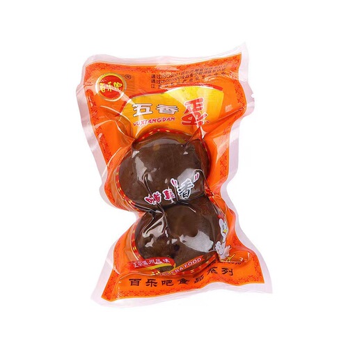 Bailiba Five-Spice Egg 2-Pack Preserved Eggs with Pickled Pepper Eggs, Farm Fresh Free-Range Marinated Eggs, Leisure Snacks