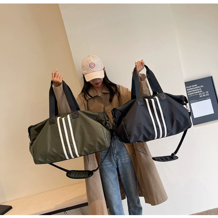 Capacious luggage handheld travel bag, yoga clothing, sports bag, oxford cloth, high-quality style