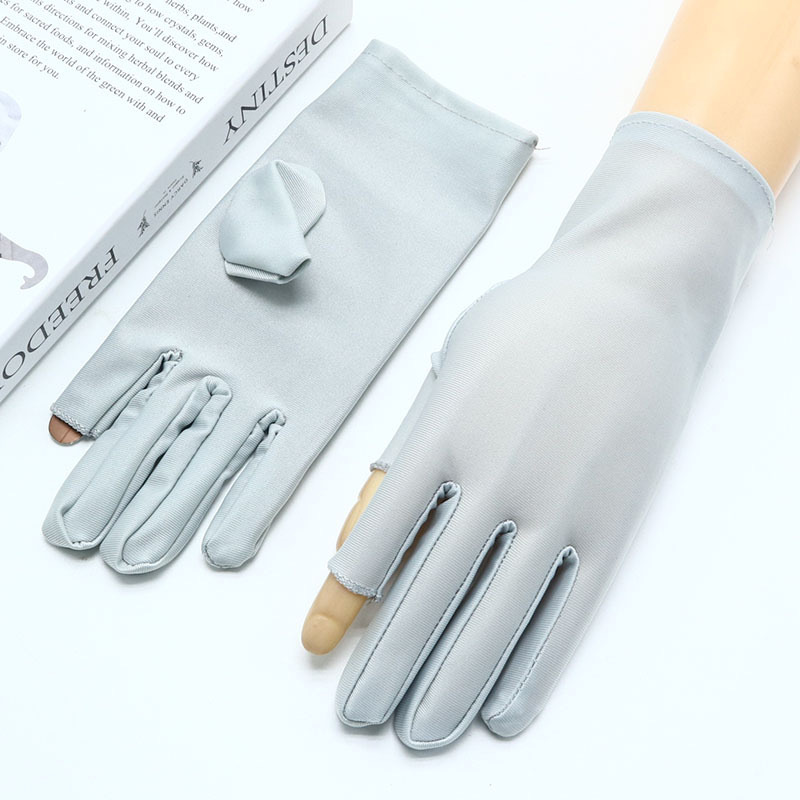 두 손가락 노출, 연회색