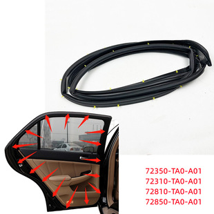 72310-ta0-a01 72350-ta0-a01 suitable for Honda Accord car door and window sealing strip adhesive strip