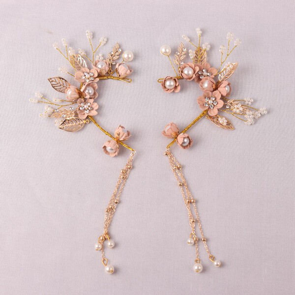 Cross-border Platform Thailand Special Fashion Earrings Super Fairy Explosions Small Fragrance Special Internet Celebrant Headwear Ear Hook