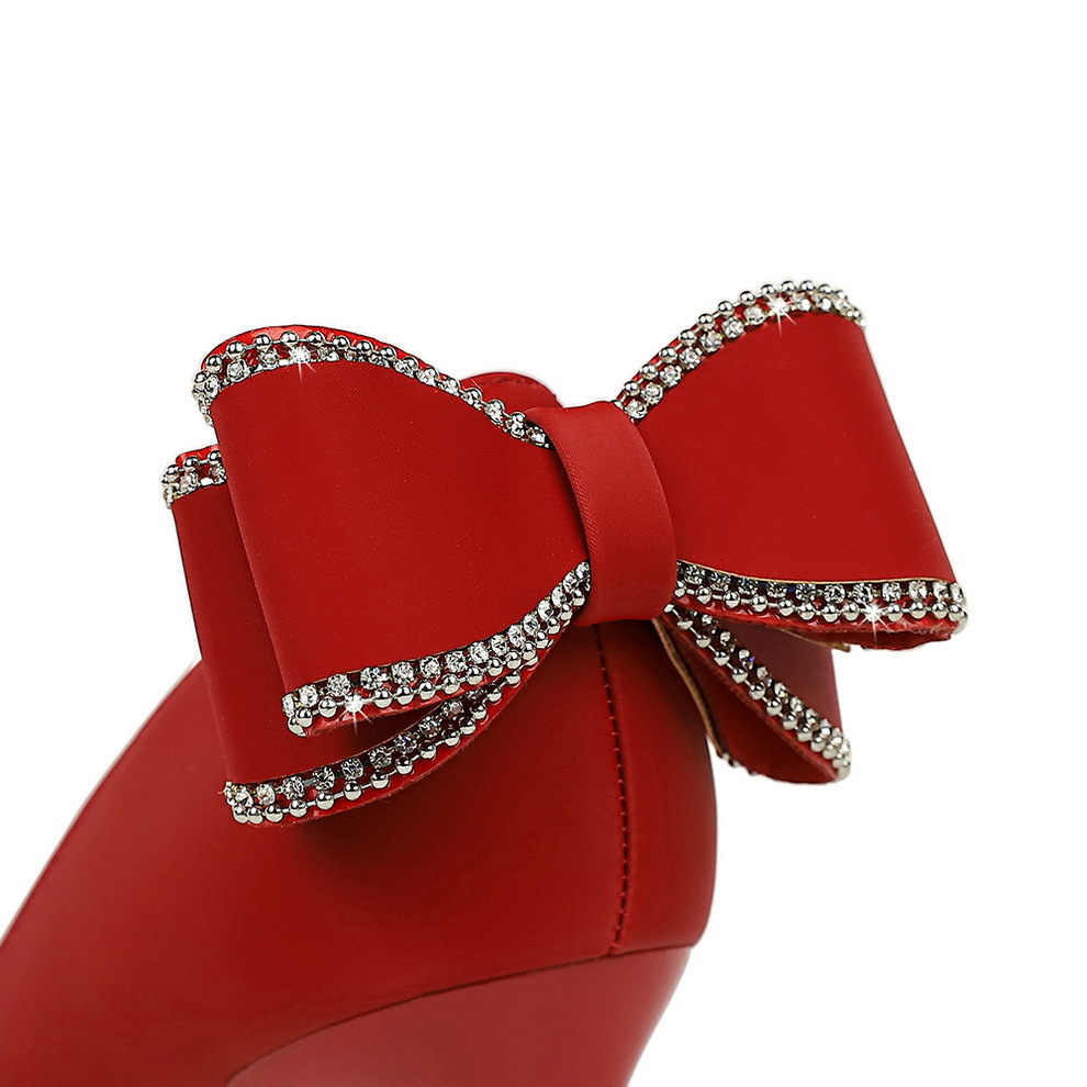 Décolleté stiletto donna a punta con fiocco elegante_voghion.com