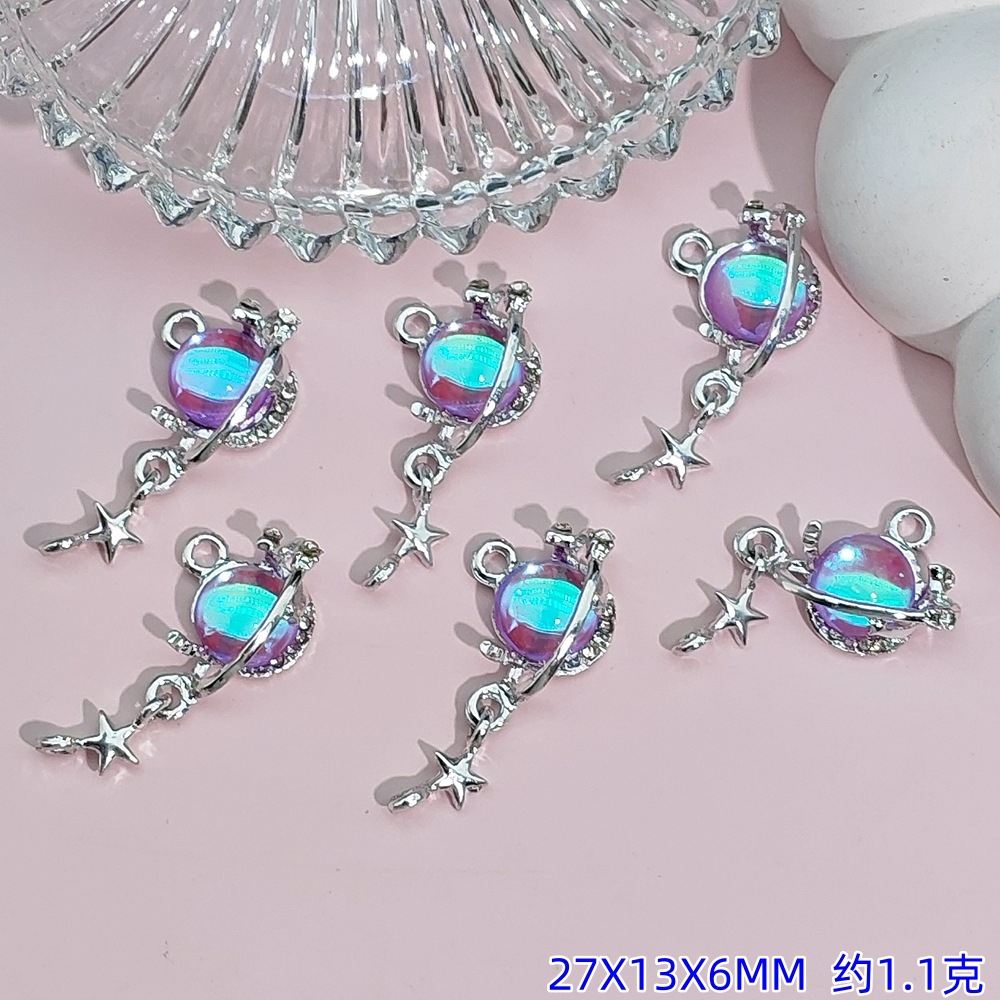 Exquisitos accesorios de joyería colgante de diamante de alta protección ultravioleta al por mayor collar DIY artesanal colgante de materiales de ropa de pulsera