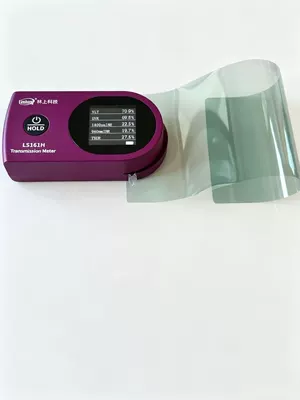 available in 9 colors, factory — Automotive Film - black-light-blue-vlt70