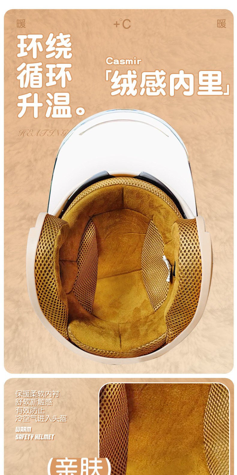 New Universal Electric Vehicle Helmet, Half Helmet for Electric Bikes, Autumn and Winter Thermal Protection for Men and Women, All-Season Motorcycle Safety Helmet