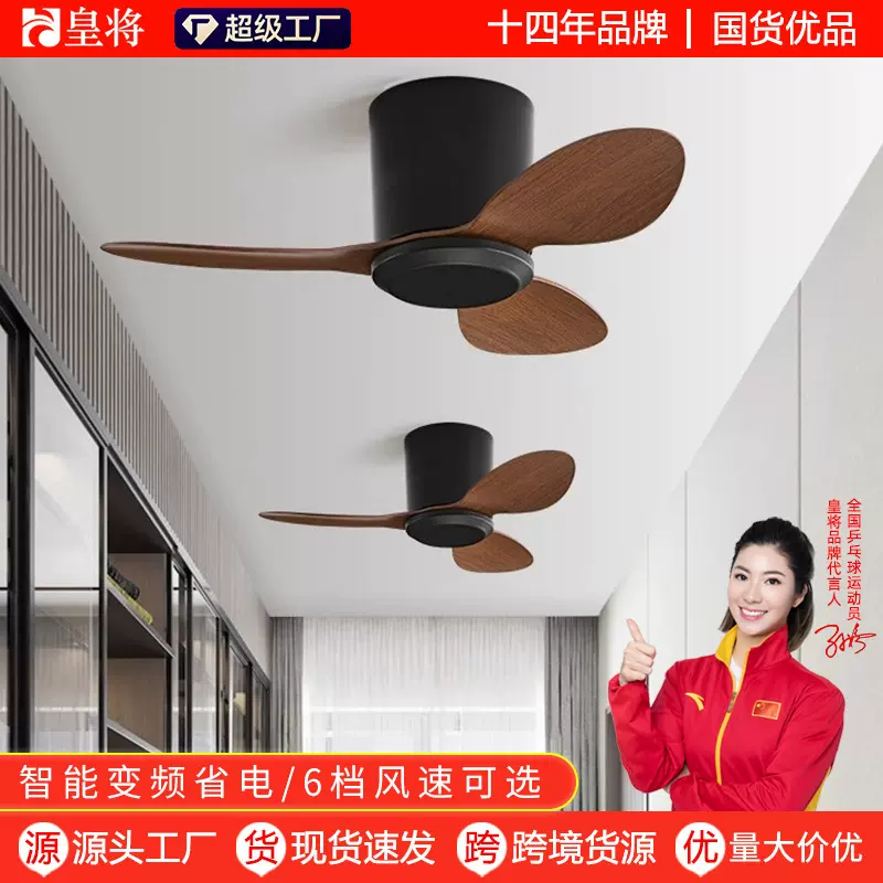 2025新款静音变频卧室吊顶电风扇家用过道玄关阳台吸顶风扇吊扇