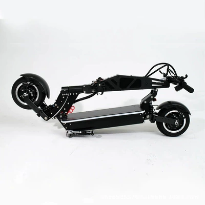 mph speed, long range – Qatlanan elektrik skuterlər