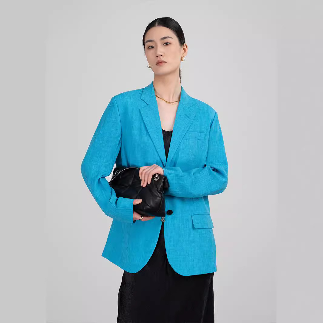 Import breathable summer thin classic suit jacket