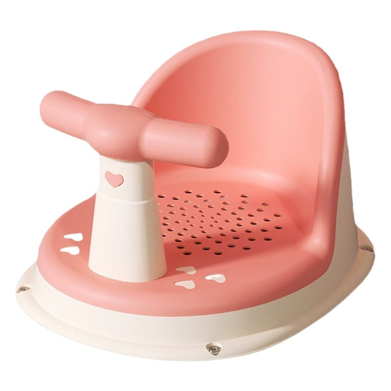 Детский стул для купания Детский артефакт для купания Детские и маленькие дети Сидячее и откидное сиденье для ванны Нескользящий табурет для ванны