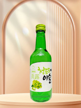 韩国进口真露烧酒青葡萄味清酒低度酒水韩式米酒利口酒果味西柚味