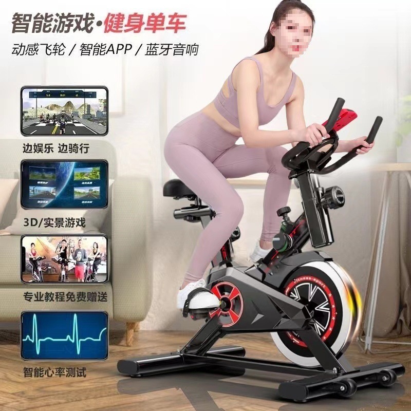 动感单车家用健身器材小型自行车专业房室内脚踏运动静音锻炼机