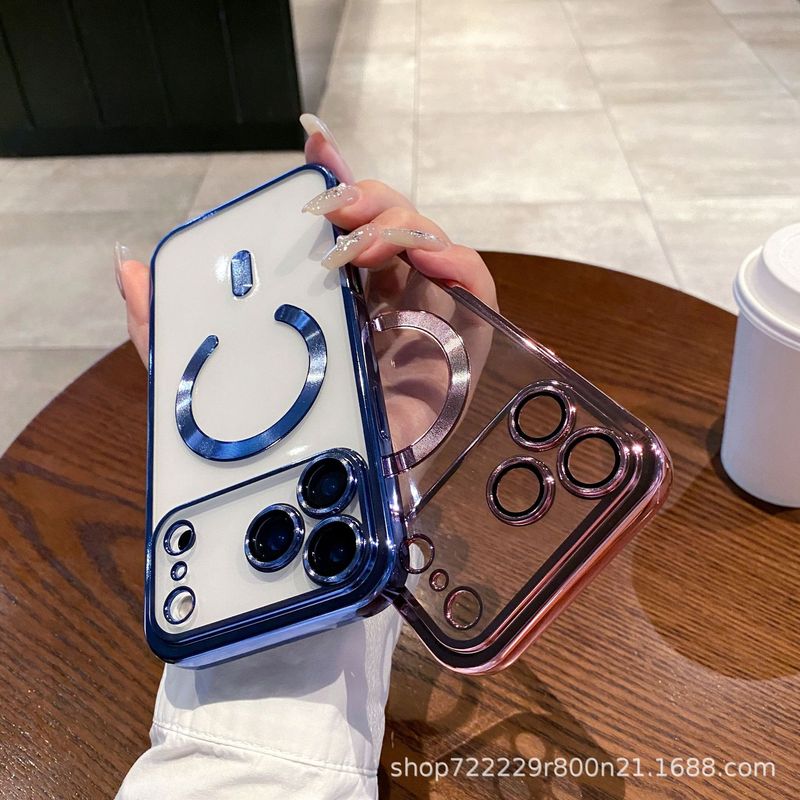 磁吸适用苹果17PROMAX保护套自带镜头膜17Ari软壳iPhone17手机壳|undefined