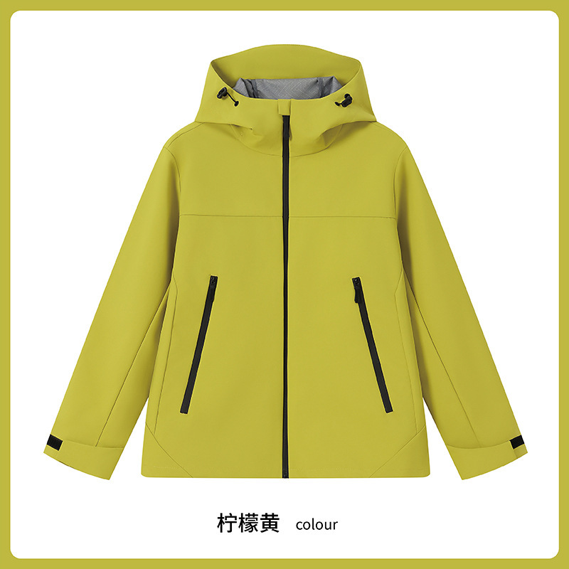 秋冬拼色防水男士风衣跨境连帽工装jacket户外休闲夹克外套男定制|undefined