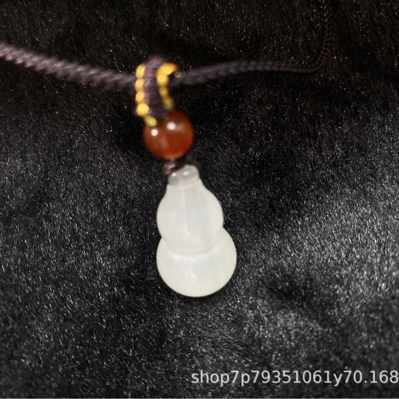 メーカー卸売瑪瑙セーターチェーンネックレス平安タッセルアクセサリーペンダントチャーム中国風グリーン瑪瑙|undefined