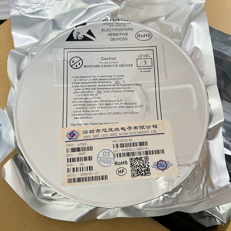 Xinmao Micro LP2601 SOT23-6 неизолированный понижающий импульсный источник питания с постоянным напряжением, драйвер управления 5В 100мА