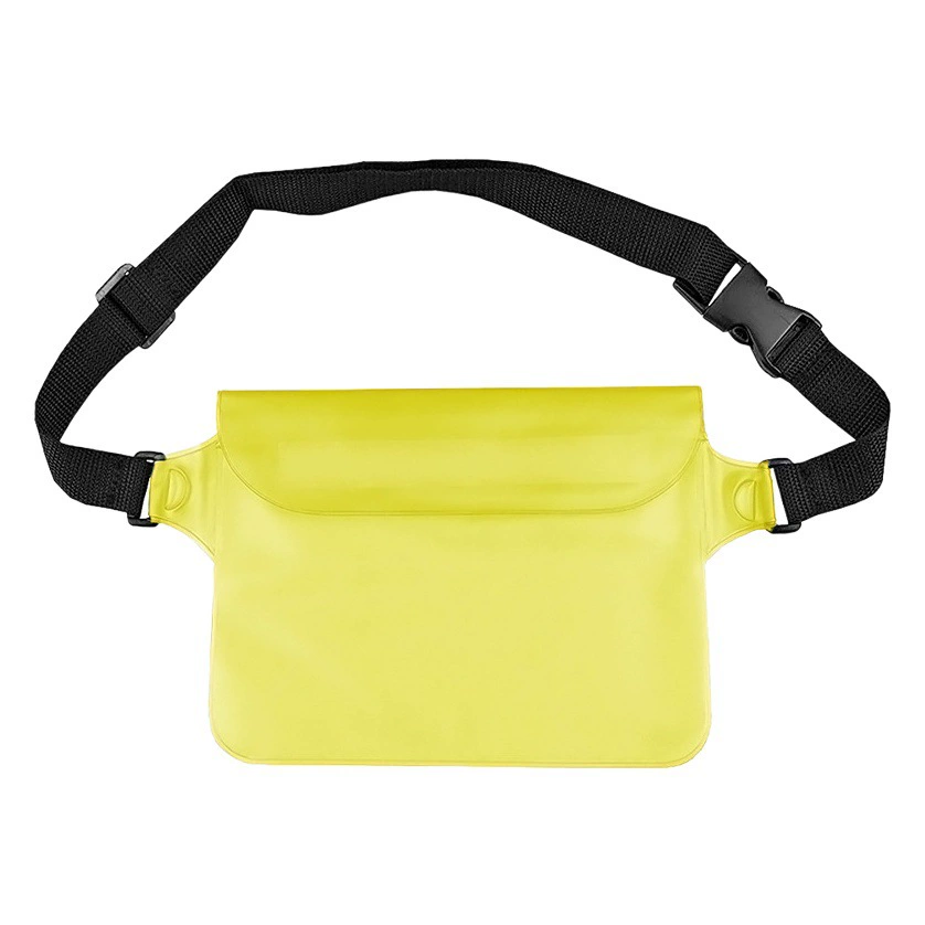 Трансграничный водонепроницаемый ПВХ мешок для талии на открытом воздухе Пляж плавательный водонепроницаемый защитный чехол для плавания горячий источник мобильный телефон водонепроницаемый мешок