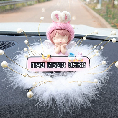 temporary parking move car interior: Nömrəli dayanma kartı