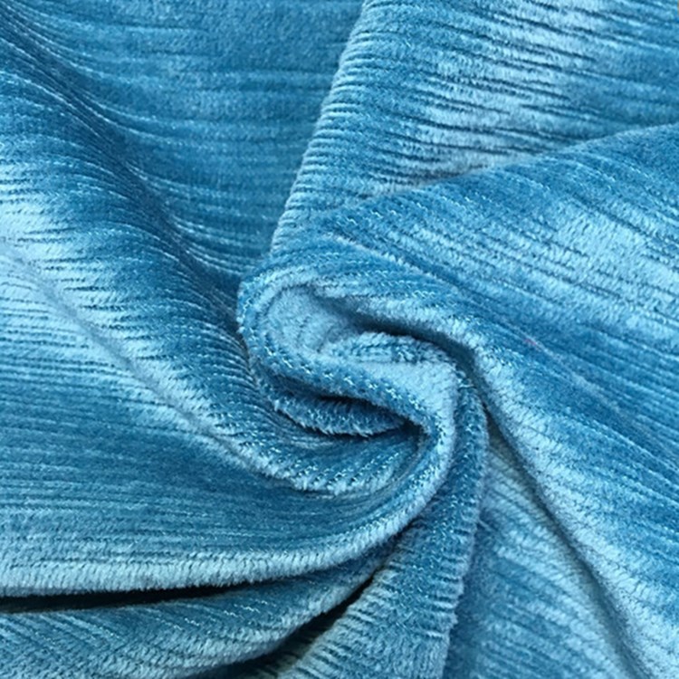 厂家在线经编烂花荷兰绒 针织提花超柔短毛绒布料 沙发面料