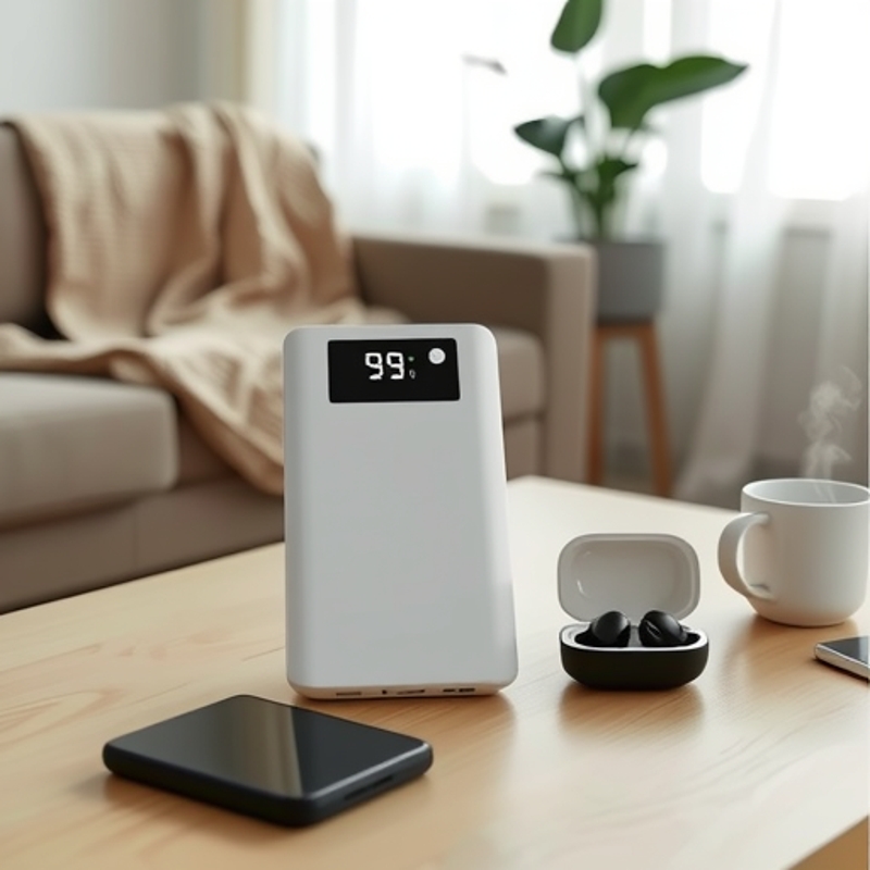 Super Fast Charging Power Bank Kit, 18650 Battery Box, DIY Power Bank Fast Charger