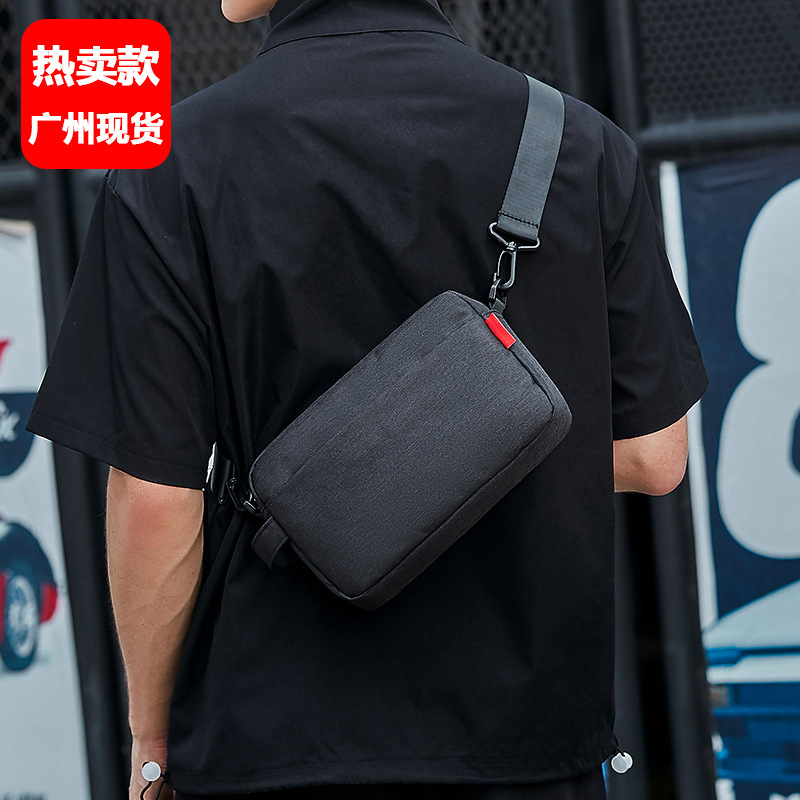 Men's Messenger Bag Small New Fashion Functional Crossbody Bag Casual Shoulder Bag Men's Summer Sports Backpack Bag Women