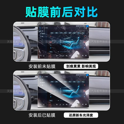 Changan Dark Blue S07 Interior Car interior film