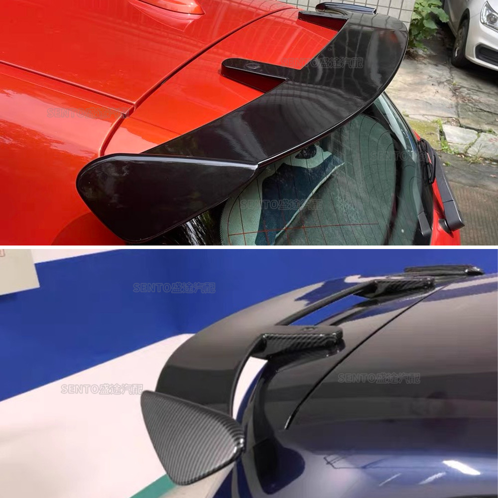 Suitable for Hatchback Car Suv Universal Modified Rear Wing Fixed Wind Wing Pressure Wing Punch-Free Gt Rear Wing Mercedes-Benz and Bmw
