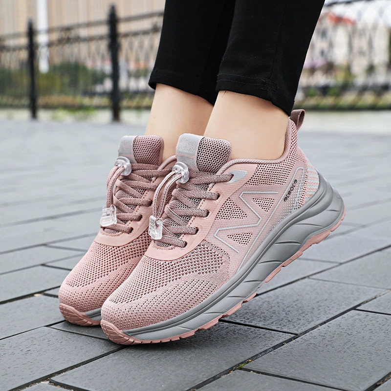 Zhang Kaili, обувь для пожилых женщин, весенне-летняя сетчатая дышащая обувь для мам, удобная спортивная обувь для прогулок среднего и пожилого возраста