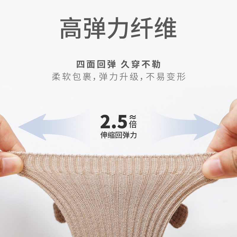 2023 Otoño Nuevas Chicas calcetines altos de algodón para bebés niñas Corea del Sur Estilo occidental arco grande Princesa JK calcetines largos