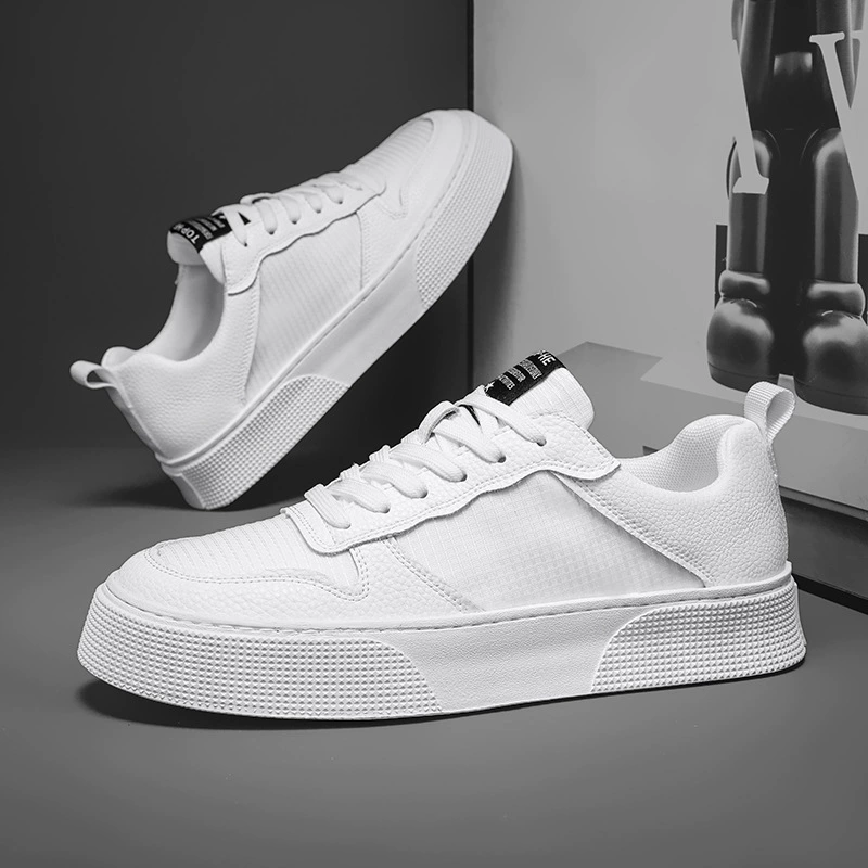 Чистая весна, лето, новая мода, мужская обувь, доска, молодежная мода, удобная износостойкая, нескользкая и дышащая внутри