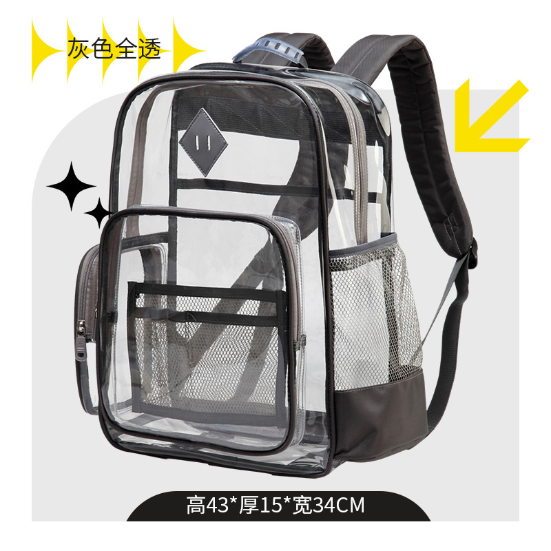 Gris lleno transparente