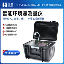 智能环境氡测量仪土壤氡浓度和氡析出率检测空气水中氡含量检测仪