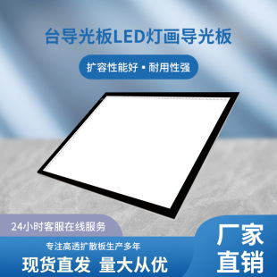 亚克力LED灯画导光板批发LED发光板超薄广告牌激光导光板来图定制-阿里巴巴