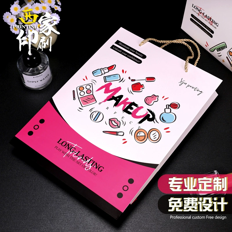 Индивидуальные бумажные пакеты, сумки-тоут, подарочные пакеты для магазинов одежды, высококачественная печать в стиле инс с возможностью персонализации