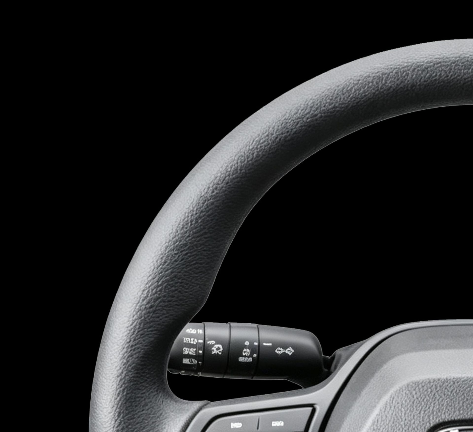 Suitable for Honda three-section suede steering wheel cover, carbon fiber, no-sew, sporty style, non-slip car handle cover