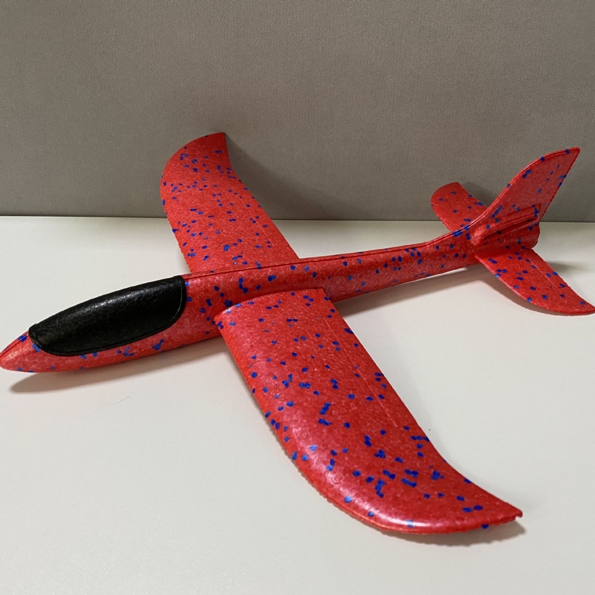 Slalom lanzado a mano, Slalom lanzado a mano, gran avión de patinaje lanzado a mano, modelo de vuelo al aire libre de espuma, juguetes de regalo para niños resistentes al impacto