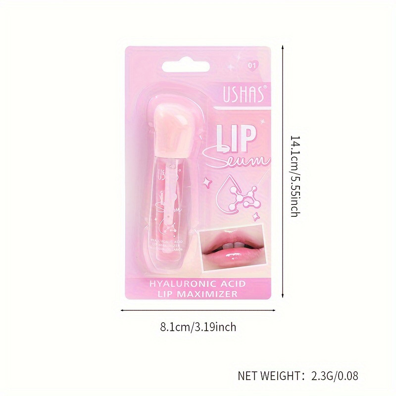 USHAS Europa y América Punto transfronterizo Venta caliente Brillo de labios Hidratante de alto brillo Labios Hidratantes UC013F