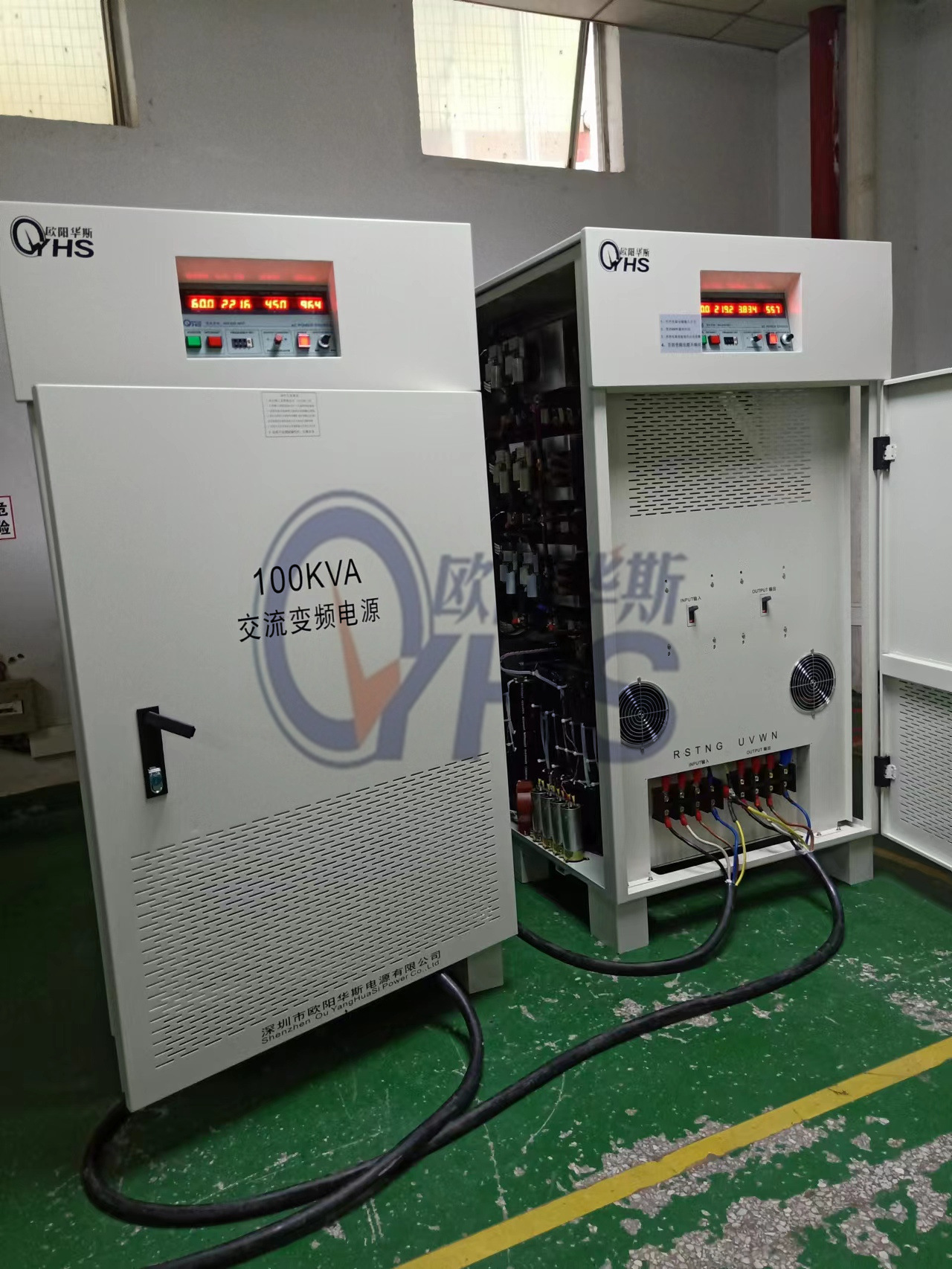 ŷ����˹����100KVA��Ƶ��Դ�����480V 60HZ��������ɽ���ɶ�