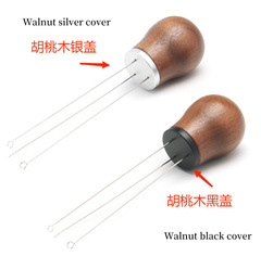 Cross-border coffee powder needle clumping disperser, stainless steel powder Italian espresso coffee machine needle coffee powder dispenser