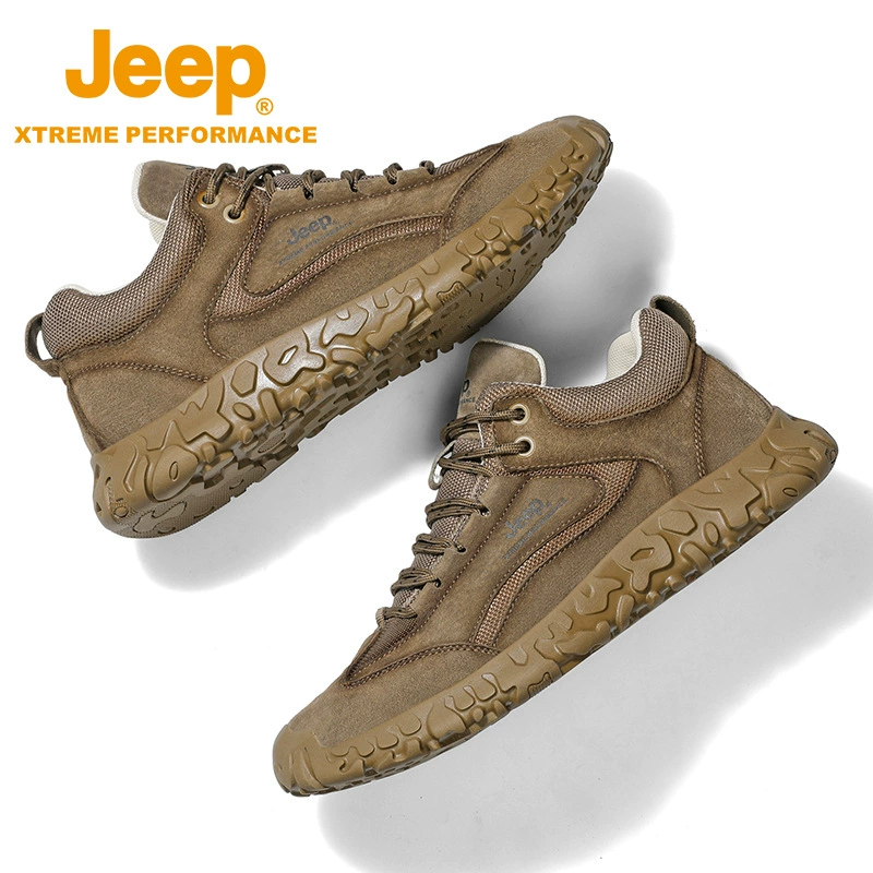 Мужские кроссовки Jeep осень-зима новые универсальные повседневные спортивные обувь с мягкой подошвой, мужские туристические кроссовки, мужские модные кроссовки