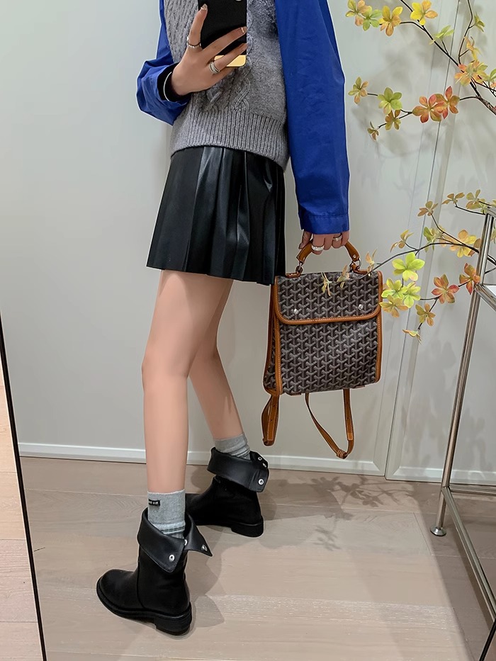 Western Style Mid-calf Knight Boots Women's Retro Ankle Boots_voghion.com