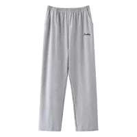 200 Jin Fatty Pijama Брюки Мужские Летние Спортивные Брюки Плюс Размер Весна и Осень Свободные 5XL Верхняя Одежда Домашние Брюки