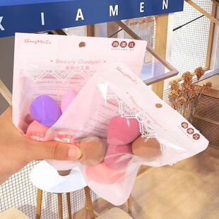 A Pack of 5 Powder Puffs, Internet Celebrity Beauty Eggs, Wet and Dry Use, Giant Soft, Non-Eating Powder Beauty Tools, Wholesale Portable