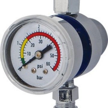 气体稳压节能器，温州威信WX-91-2带压力表