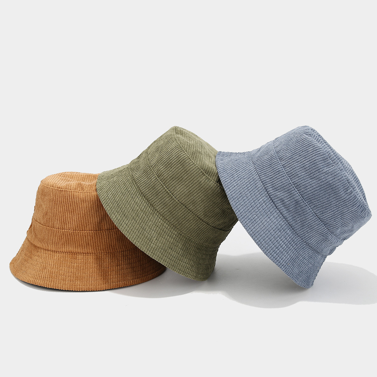 Women's Retro Solid Color Wide Eaves Bucket Hat display picture 3