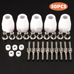 Cross-border PT31 Wenzhou 40A plasma cutting accessories LG40 electrode nozzle protector splitter 30PCS